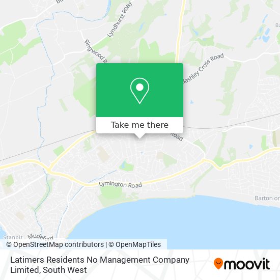 Latimers Residents No Management Company Limited map