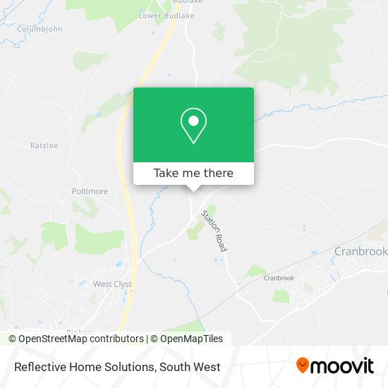 Reflective Home Solutions map