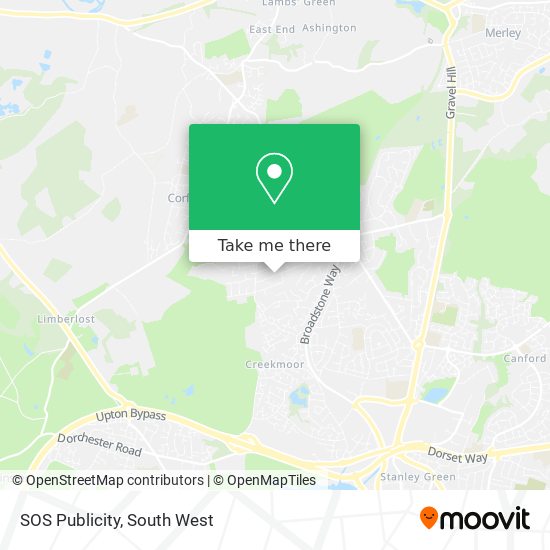 SOS Publicity map