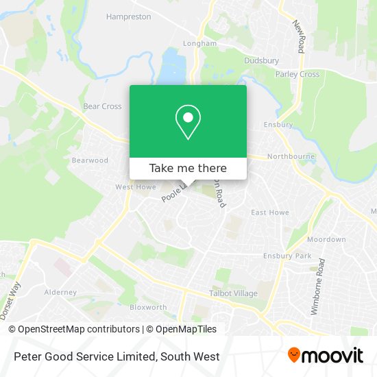 Peter Good Service Limited map