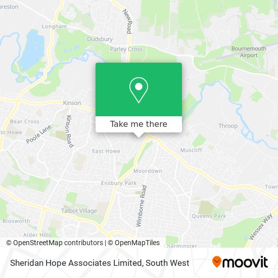 Sheridan Hope Associates Limited map