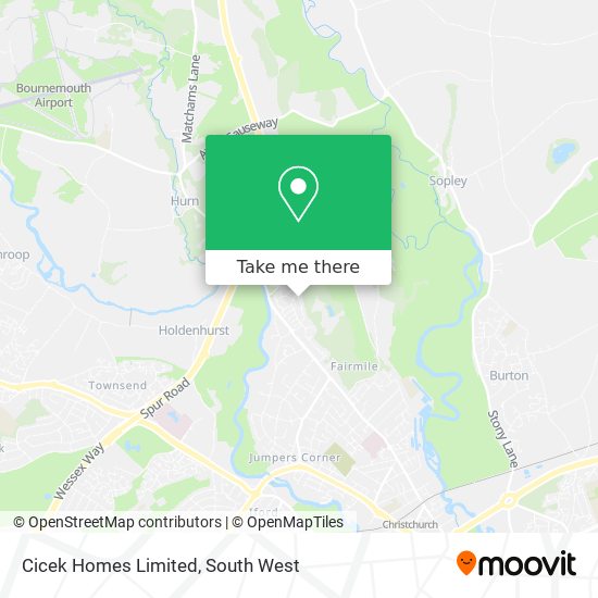 Cicek Homes Limited map