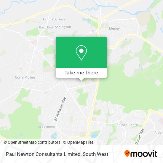 Paul Newton Consultants Limited map