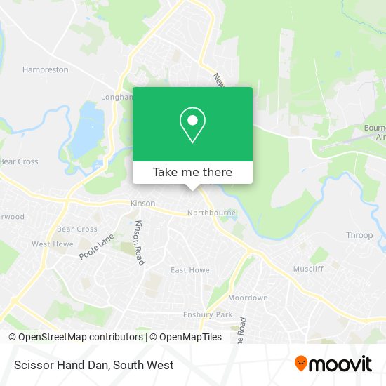 Scissor Hand Dan map