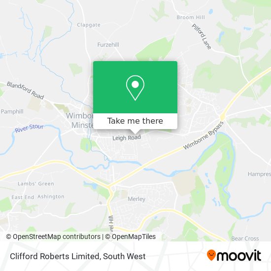 Clifford Roberts Limited map