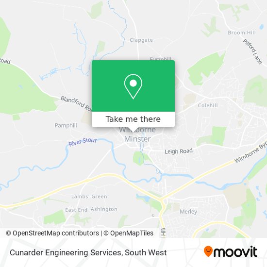 Cunarder Engineering Services map