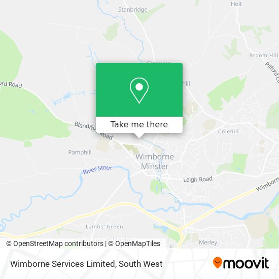 Wimborne Services Limited map