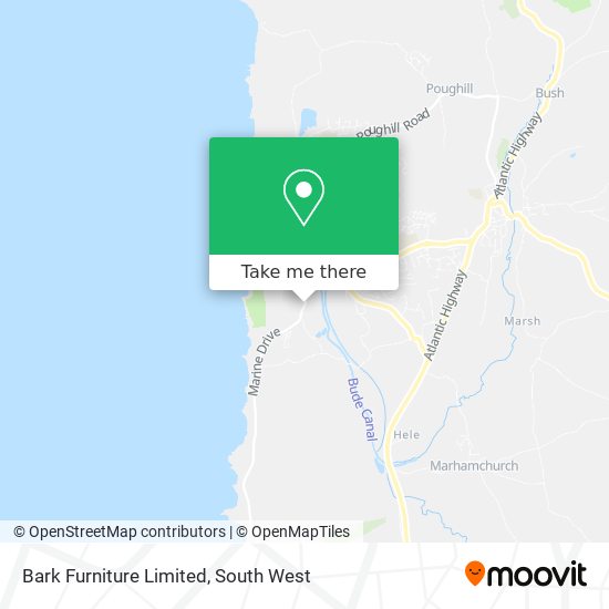 Bark Furniture Limited map