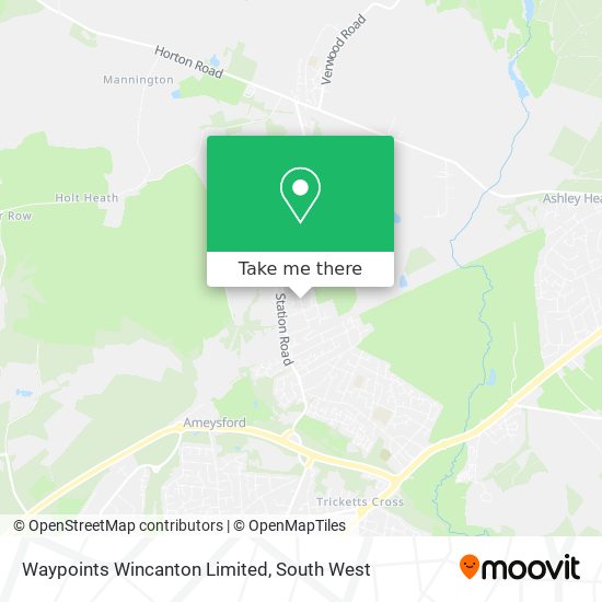 Waypoints Wincanton Limited map