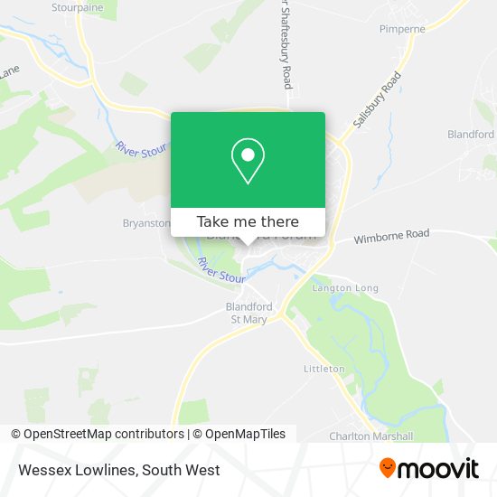 Wessex Lowlines map