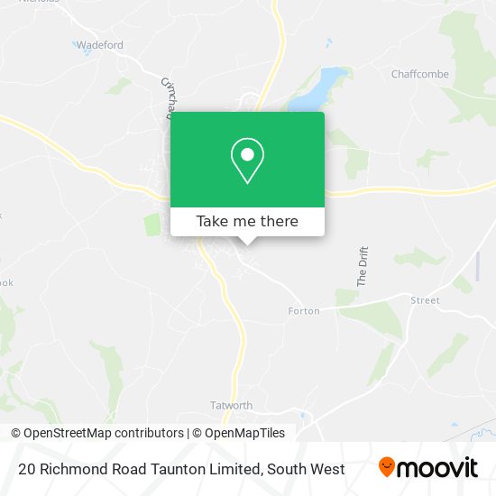 20 Richmond Road Taunton Limited map