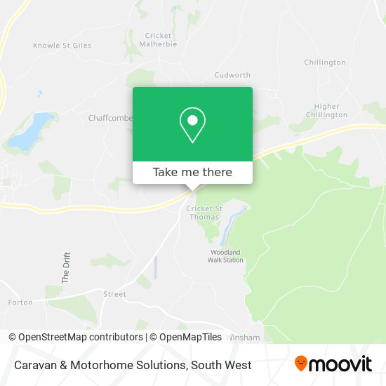 Caravan & Motorhome Solutions map