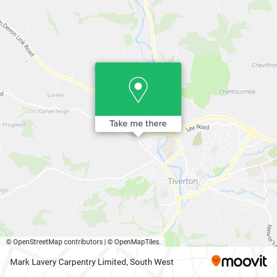 Mark Lavery Carpentry Limited map
