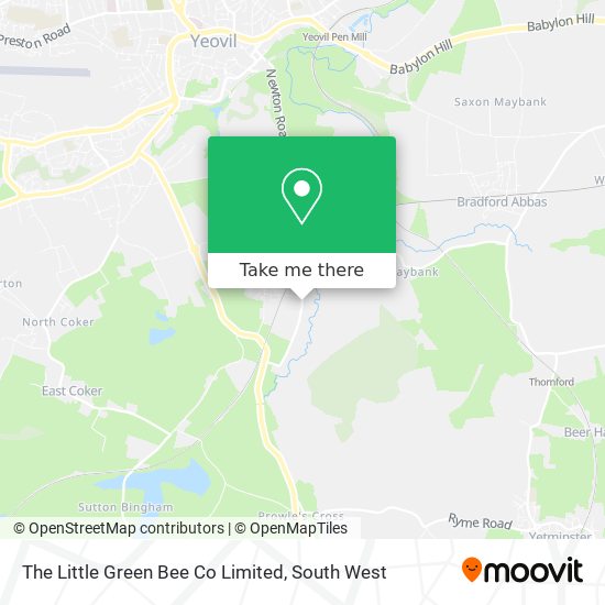 The Little Green Bee Co Limited map