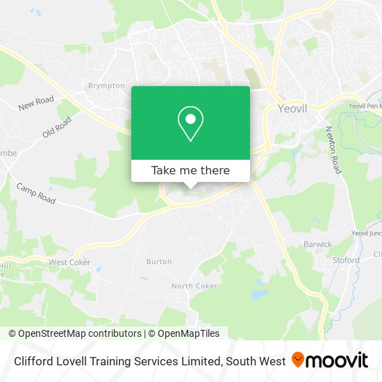 Clifford Lovell Training Services Limited map