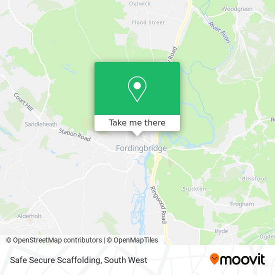 Safe Secure Scaffolding map