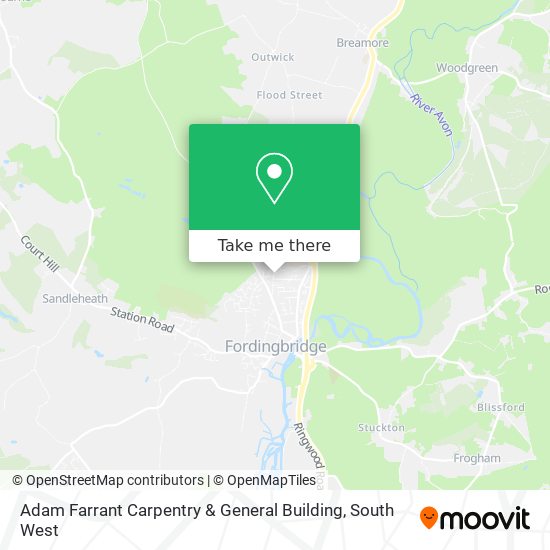 Adam Farrant Carpentry & General Building map