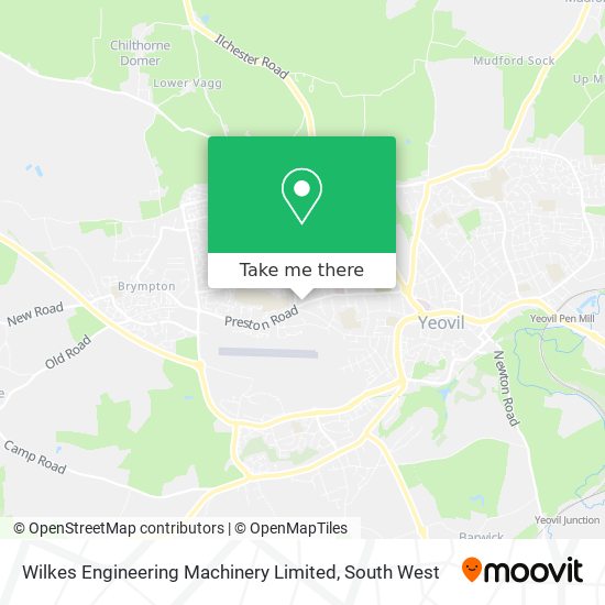 Wilkes Engineering Machinery Limited map