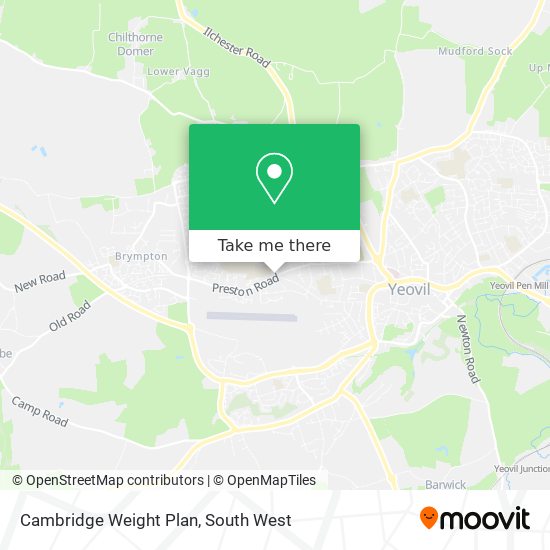 Cambridge Weight Plan map