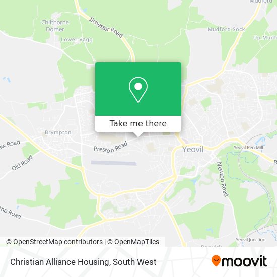 Christian Alliance Housing map