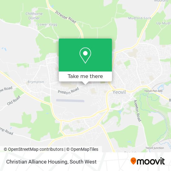 Christian Alliance Housing map