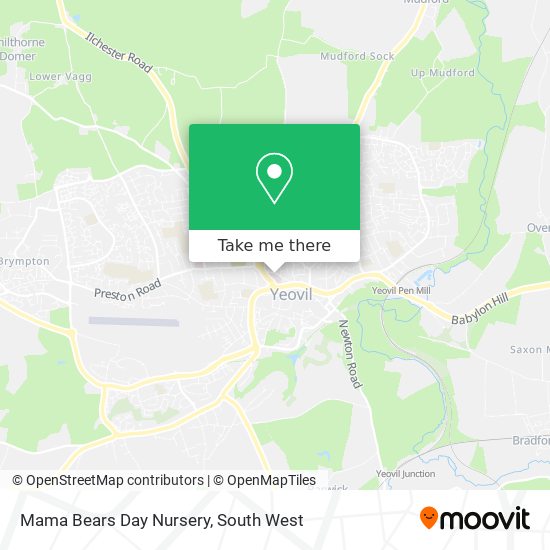 Mama Bears Day Nursery map