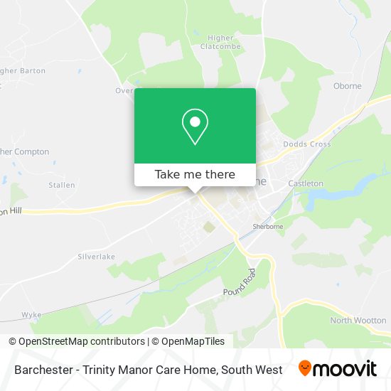 Barchester - Trinity Manor Care Home map