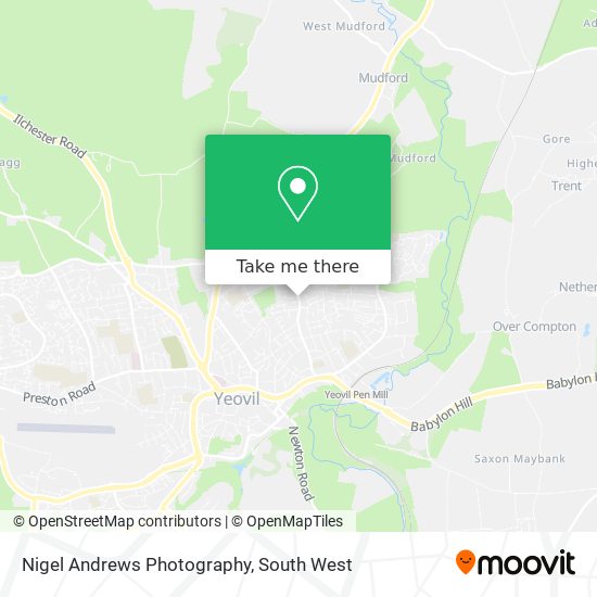 Nigel Andrews Photography map