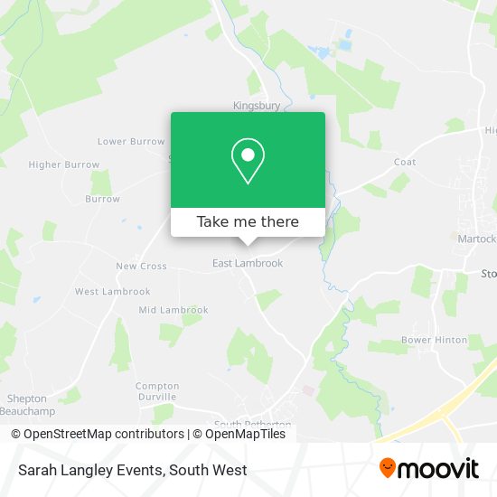 Sarah Langley Events map