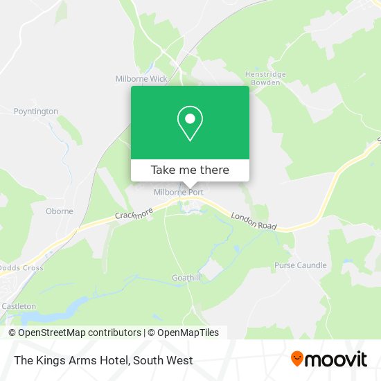 The Kings Arms Hotel map