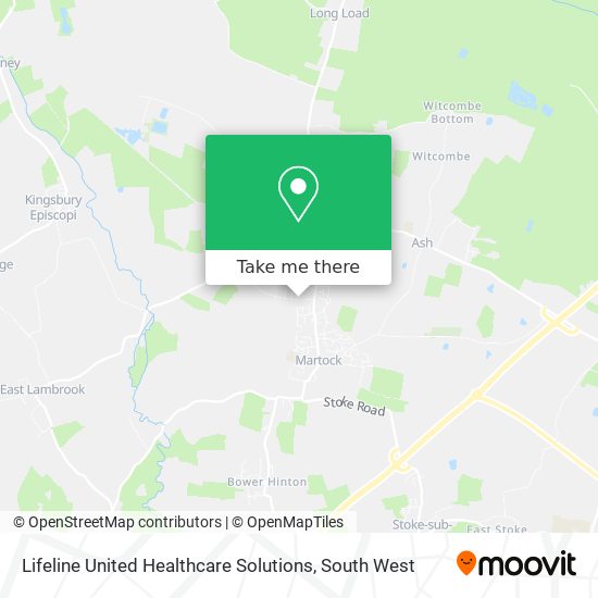 Lifeline United Healthcare Solutions map