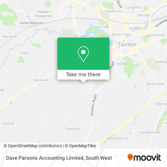 Dave Parsons Accounting Limited map