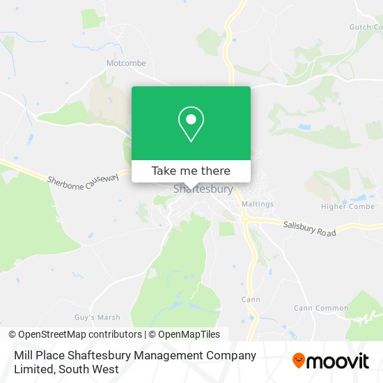 Mill Place Shaftesbury Management Company Limited map