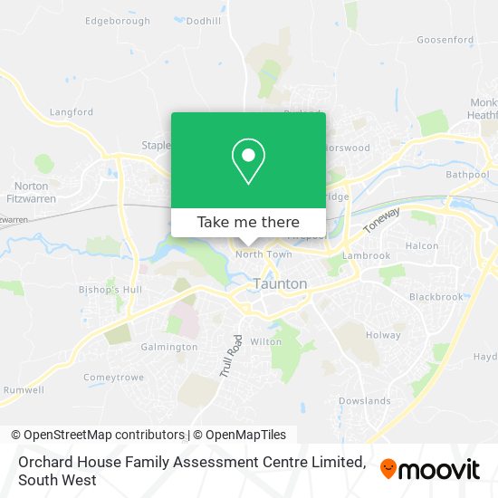 Orchard House Family Assessment Centre Limited map