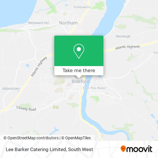 Lee Barker Catering Limited map
