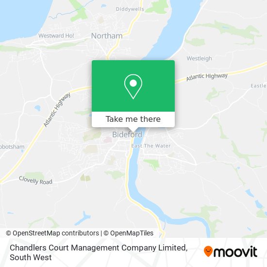Chandlers Court Management Company Limited map