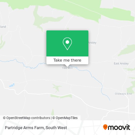 Partridge Arms Farm map
