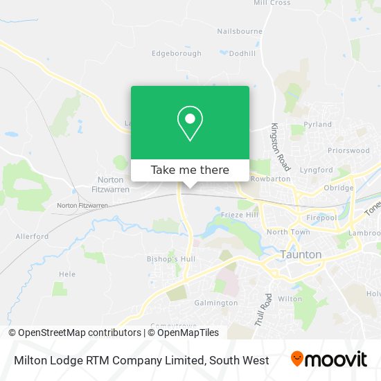 Milton Lodge RTM Company Limited map