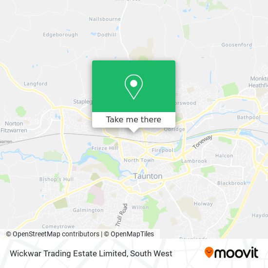 Wickwar Trading Estate Limited map