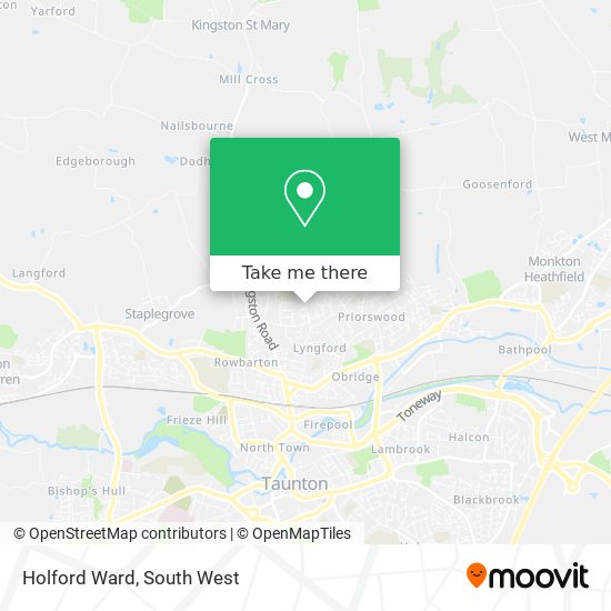 Holford Ward map
