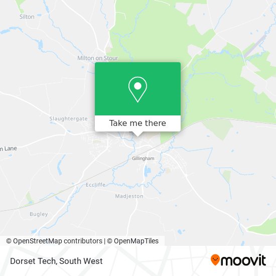 Dorset Tech map