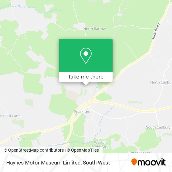 Haynes Motor Museum Limited map