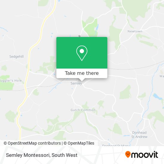 Semley Montessori map