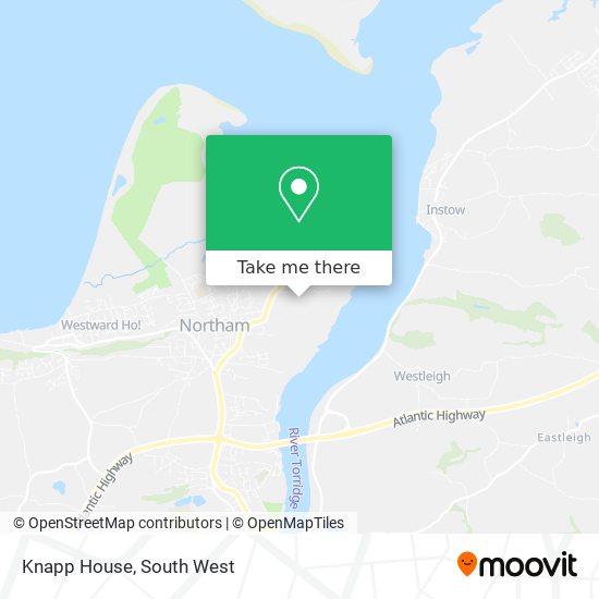 Knapp House map