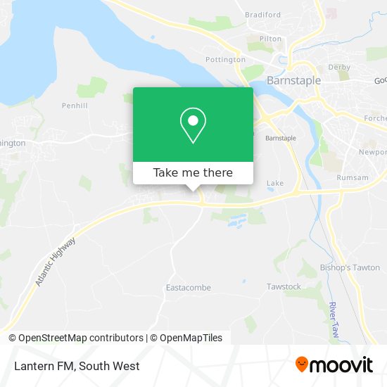 Lantern FM map