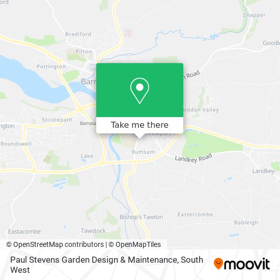 Paul Stevens Garden Design & Maintenance map