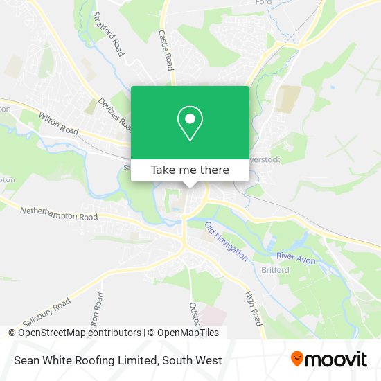 Sean White Roofing Limited map