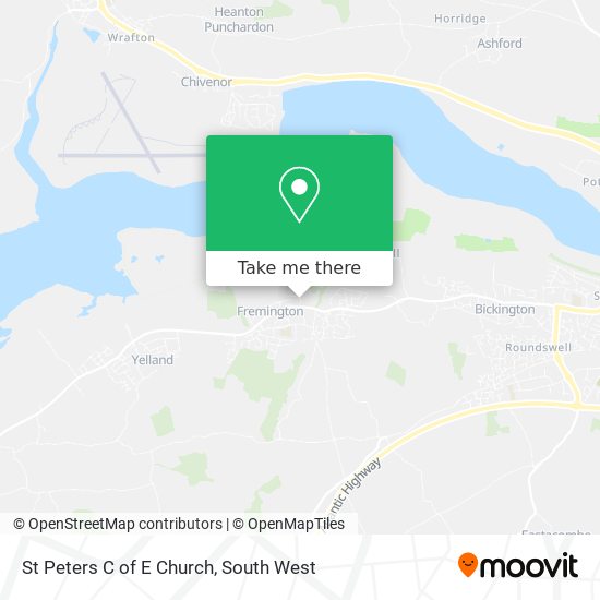 St Peters C of E Church map
