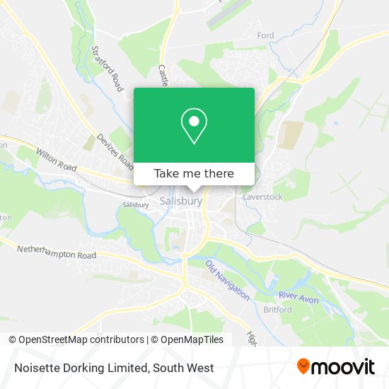 Noisette Dorking Limited map
