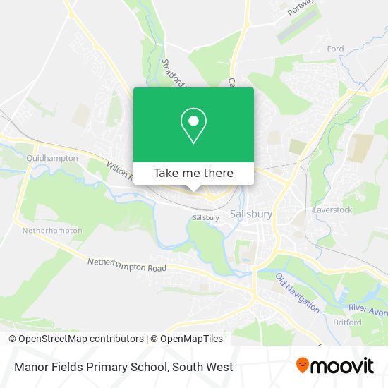 Manor Fields Primary School map